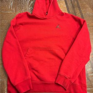 Jordan Red Hoodie Size L